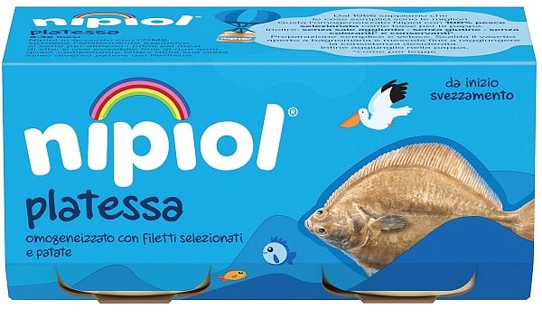 Nipiol Omogeneizzato Platessa 2 Pezzi Da 80 G