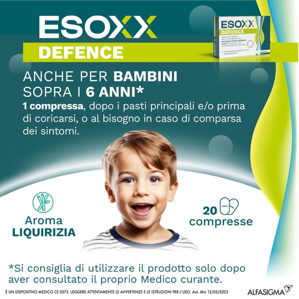 ESOXX DEFENCE 20 COMPRESSE MASTICABILI
