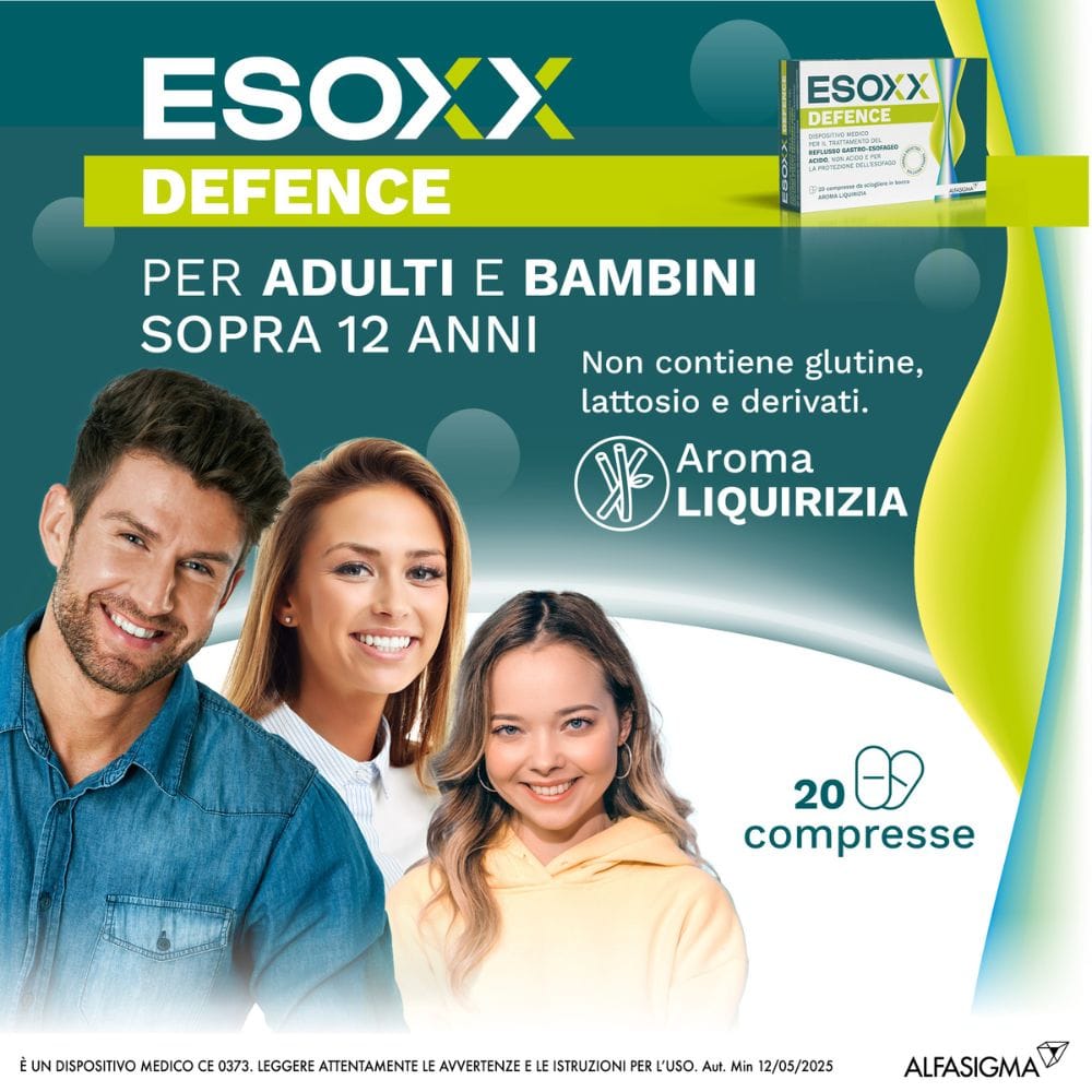 ESOXX DEFENCE 20 COMPRESSE MASTICABILI