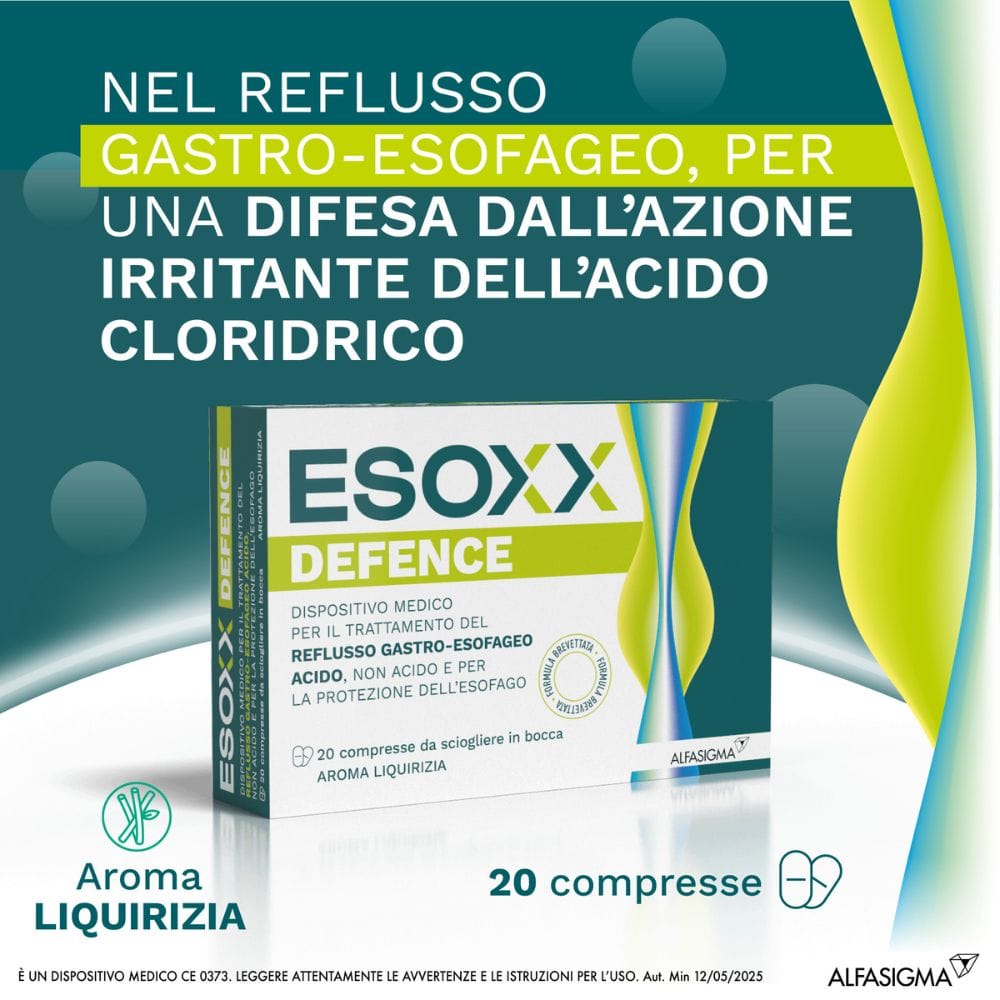ESOXX DEFENCE 20 COMPRESSE MASTICABILI