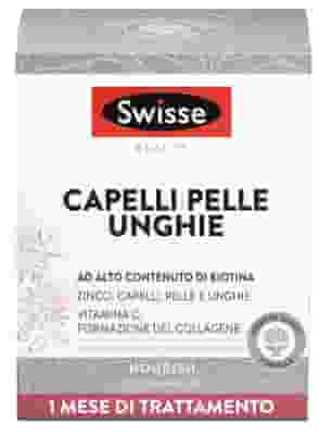 SWISSE CAPELLI PELLE UNGHIE 30 COMPRESSE DA 1540 MG