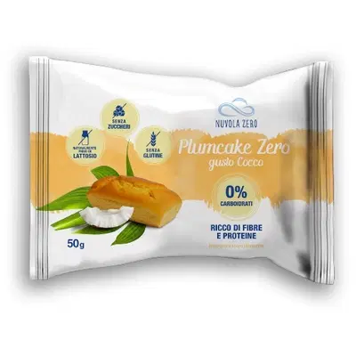 PLUMCAKE ZERO COCCO 50 G PLUMCAKE ZERO COCCO 50 G
