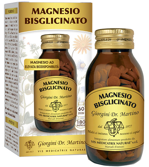 Magnesio Bisglicinato 180 Pastiglie