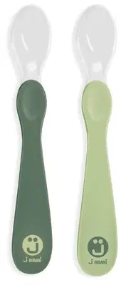 J BIMBI MY FIRST SPOON 2 CUCCHIAINI SVEZZAMENTO VERDE-PISTACCHIO J BIMBI MY FIRST SPOON 2 CUCCHIAINI SVEZZAMENTO VERDE-PISTACCHIO