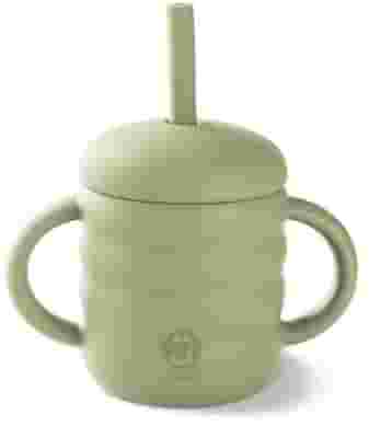 J BIMBI TAZZA MY HOME CUP 100% SILICONE PISTACCHIO