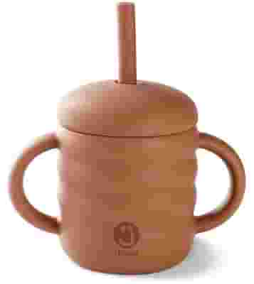 J BIMBI TAZZA MY HOME CUP 100% SILICONE TOFFEE