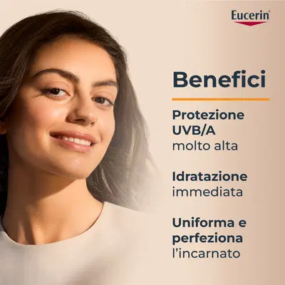 EUCERIN SUN FLUIDO ULTRA LEGGERO TINTED SPF50+ 50 ML EUCERIN SUN FLUIDO ULTRA LEGGERO TINTED SPF50+ 50 ML