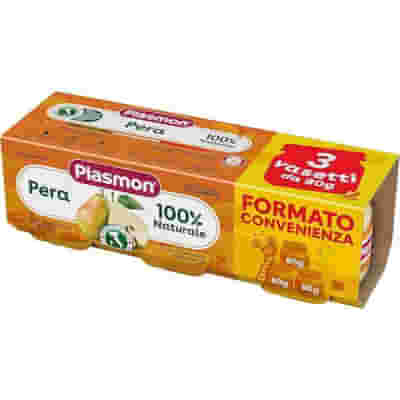 PLASMON OMOGENEIZZATO PERA 3 PEZZI DA 80 G