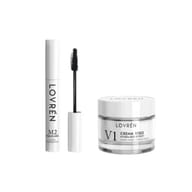 LOVREN MINI-SIZE BOX WHITE  M2 MASCARA MINI + V1 CREMA VISO MINI