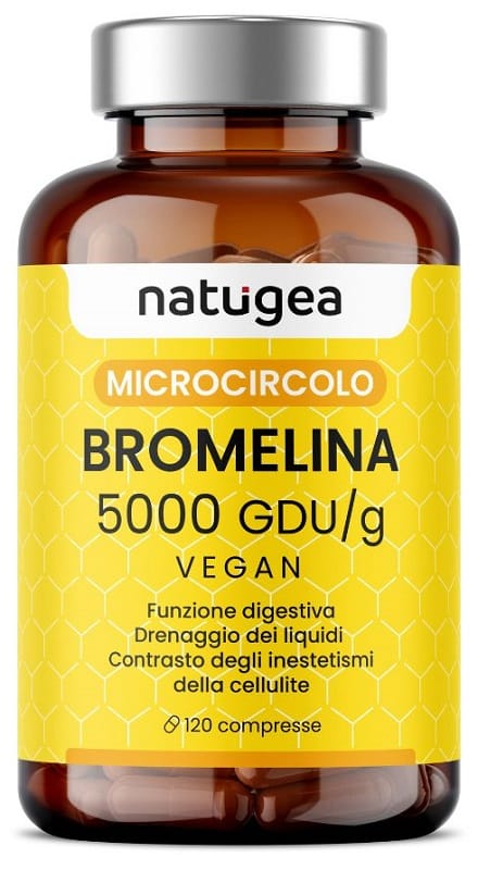 Natugea Bromelina 5000 5000 Gdu/G 120 Compresse