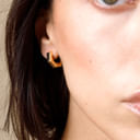 FARMA BIJOUX CERCHI OTTAGONO GOLD