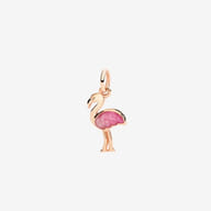 LOVLYLOBY STARTER KIT FORATURA LOBO CON ORECCHINO FENICOTTERO SMALTATO ROSA