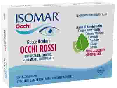 ISOMAR OCCHI ROSSI GOCCE OCULARI ACIDO IALURONICO 0,20% 15 FLACONCINI