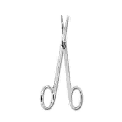 FORBICE IRIS RETTA IN ACCIAIO PER CHIRURGIA 11,5CM MONOUSO