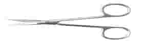 FORBICE IRIS RETTA IN ACCIAIO PER CHIRURGIA 11,5CM MONOUSO