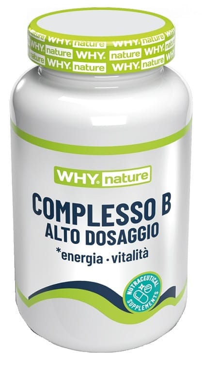 WHYNATURE COMPLESSO B ALTO DOSAGGIO 60 COMPRESSE DIVISIBILI SENZA GLUTINE