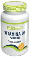 WHYNATURE VITAMINA D3 4000 UI 150 COMPRESSE DIVISIBILI SENZA GLUTINE