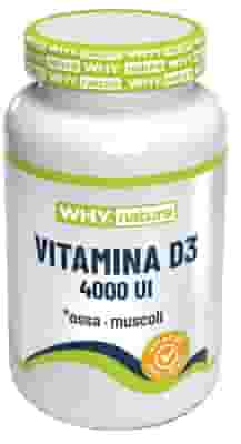 WHYNATURE VITAMINA D3 4000 UI 150 COMPRESSE DIVISIBILI SENZA GLUTINE