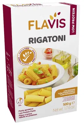 FLAVIS RIGATONI APROTEICI 500 G FLAVIS RIGATONI APROTEICI 500 G