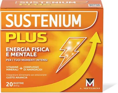 SUSTENIUM PLUS ARANCIA 20 BUSTINE SUSTENIUM PLUS ARANCIA 20 BUSTINE