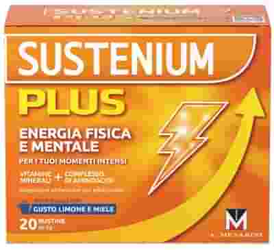 SUSTENIUM PLUS LIMONE E MIELE 20 BUSTINE DA 8 G
