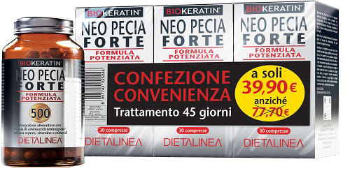 DIETALINEA BIOKERATIN NEO PECIA FORTE 500 3X30 COMPRESSE