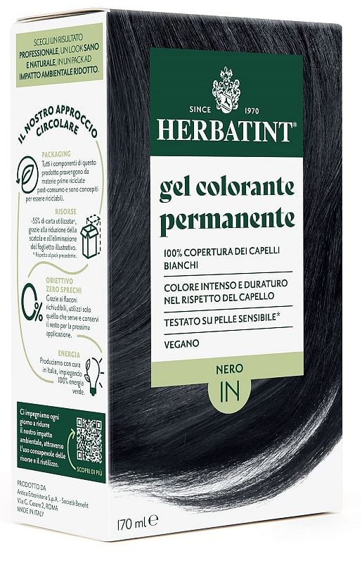 Herbatint 1 N Nero 170 Ml