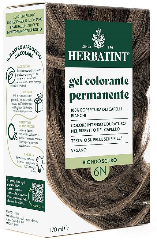 Herbatint 6 N Biondo Scuro 170 Ml