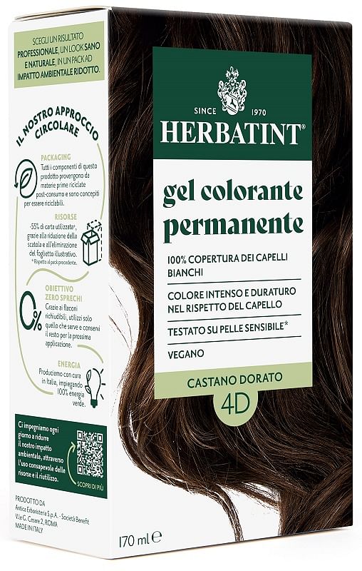 Herbatint 4 D Castano Dorato 170 Ml