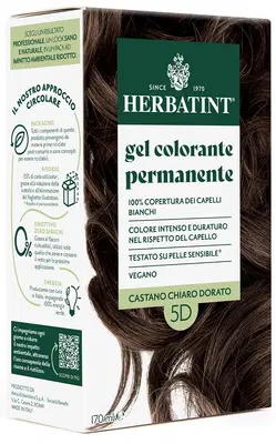 HERBATINT 5D CASTANO CHIARO DORATO 170 ML HERBATINT 5D CASTANO CHIARO DORATO 170 ML
