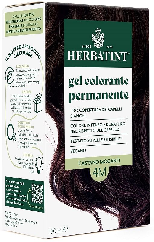 Herbatint 4 M Castano Mogano 170 Ml