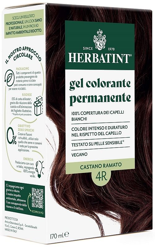 Herbatint 4 R Castano Ramato 170 Ml