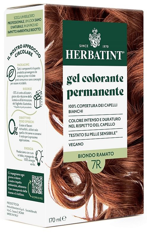 Herbatint 7 R Biondo Ramato 170 Ml