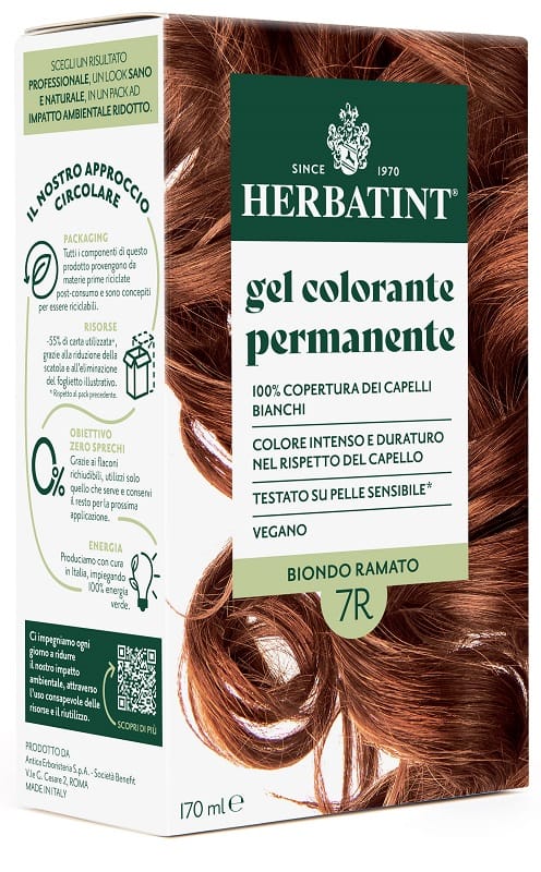 Herbatint 7 R Biondo Ramato 170 Ml