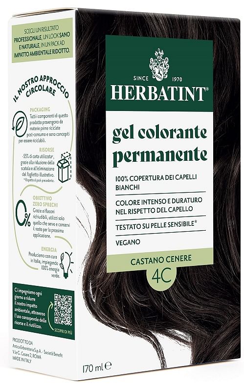 Herbatint 4 C Castano Cenere 170 Ml