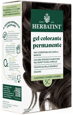 HERBATINT 5C CASTANO CHIARO CENERE 170 ML HERBATINT 5C CASTANO CHIARO CENERE 170 ML