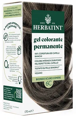 HERBATINT 6C BIONDO SCURO CENERE 170 ML HERBATINT 6C BIONDO SCURO CENERE 170 ML