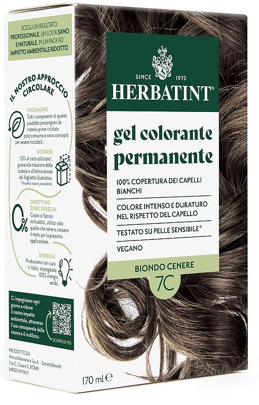 Herbatint 7 C Biondo Cenere 170 Ml