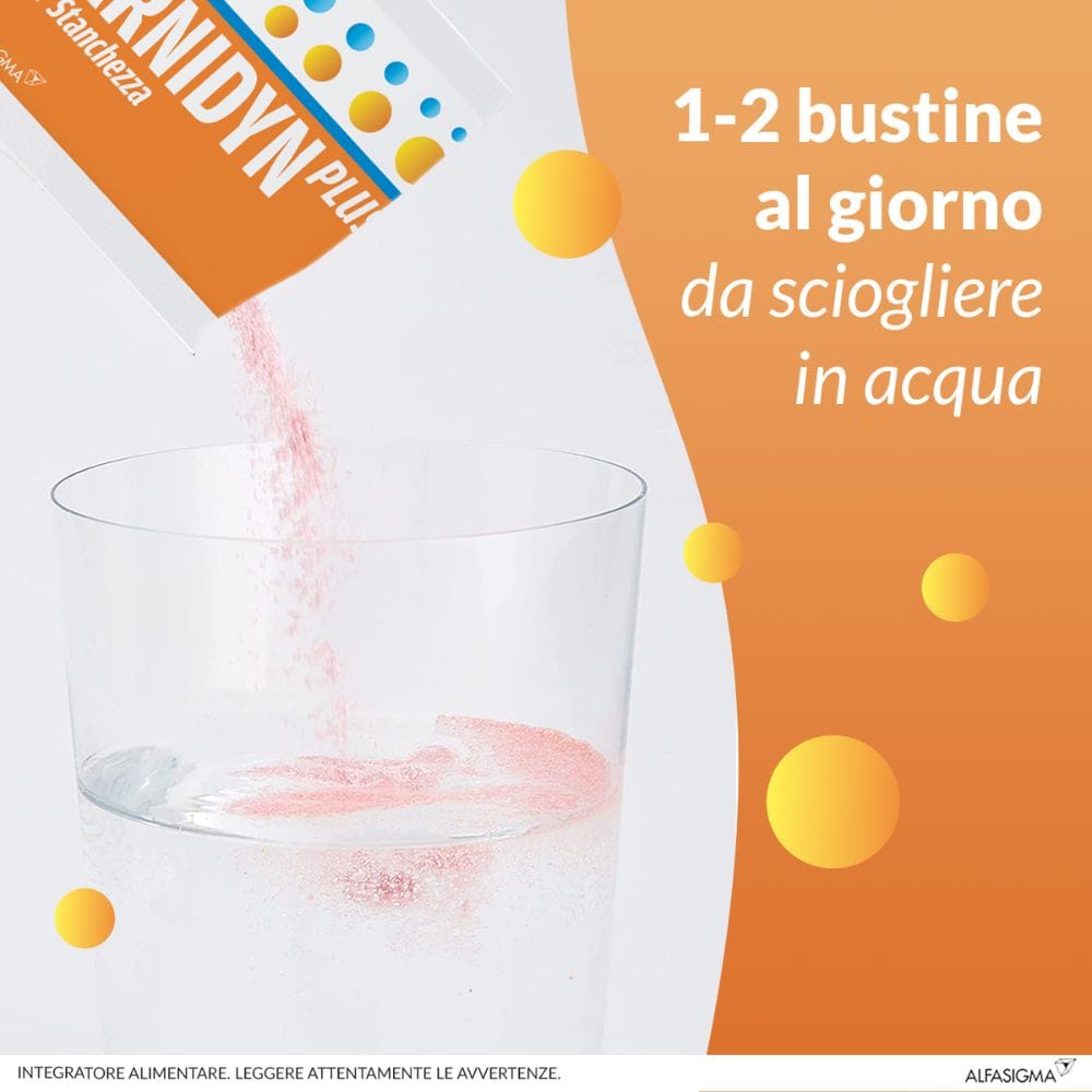 CARNIDYN PLUS 20 BUSTINE DA 5,3 G GUSTO PASSION FRUIT