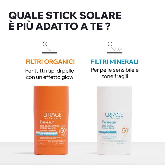 BARIESUN SPF50+ STICK SOLARE INVISIBILE 18 G