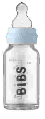 BIBS BIBERON PLASTIC SILICONE 150ML BABY BLU FLUSSO LENTO