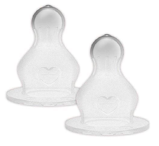BIBS TETTARELLA SILICONE FLUSSO MEDIO 2 PEZZI