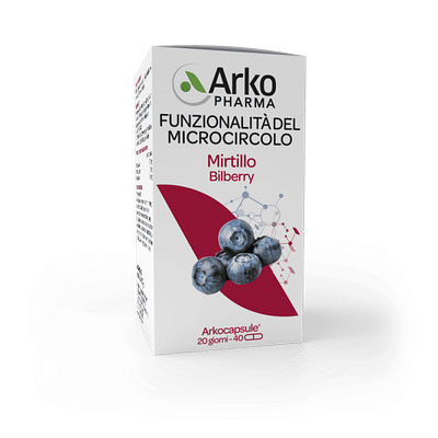 ARKOCAPSULE FUNZIONALITA' MICROCIRCOLO MIRTILLO 130 CAPSULE