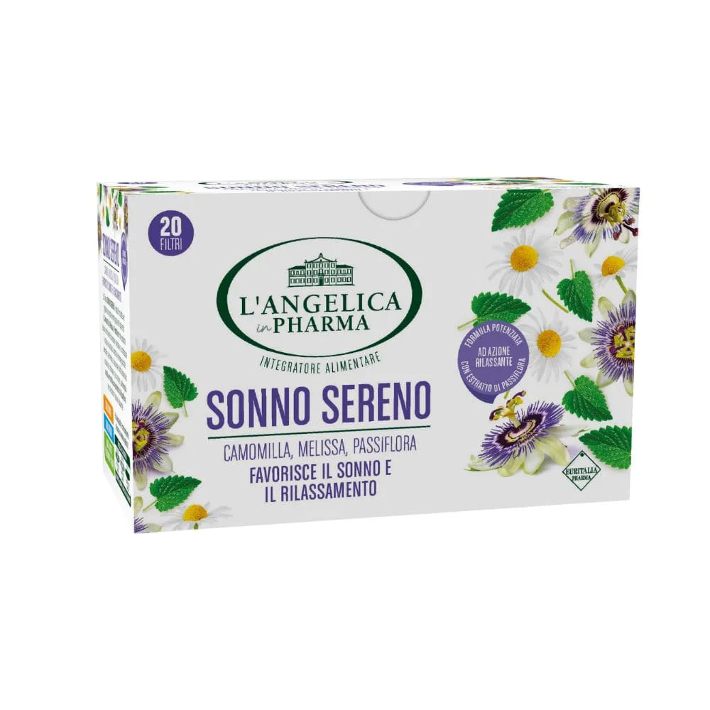 L'ANGELICA TISANA SONNO SERENO 20 FILTRI