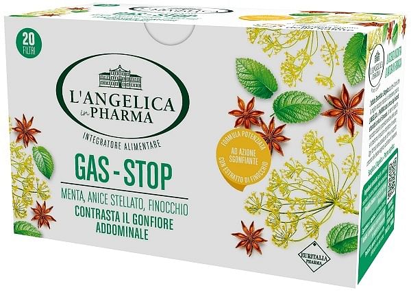 L'angelica Tisana Gas Stop 20 Filtri