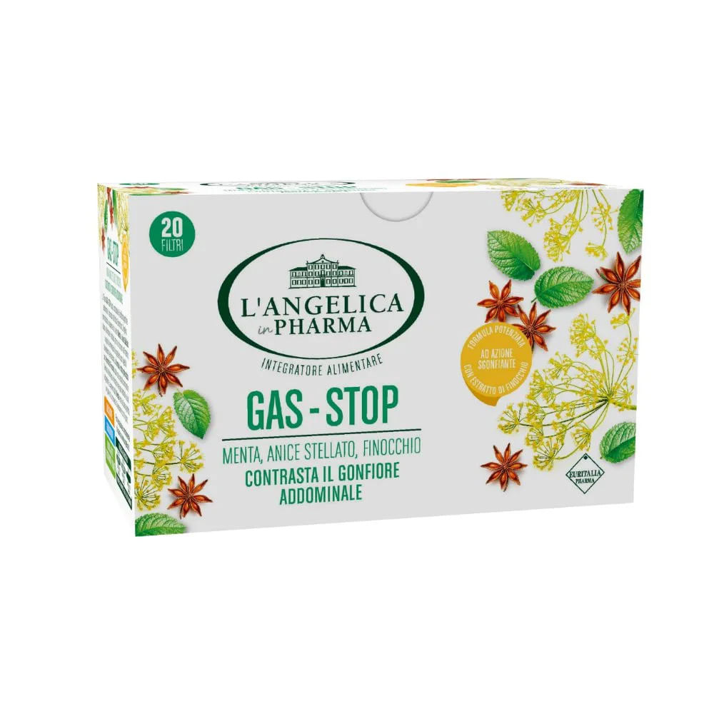 L'ANGELICA TISANA GAS STOP 20 FILTRI
