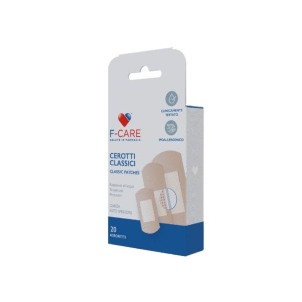 CEROTTI CLASSICI F-CARE MISURE ASSORTITE 20 PEZZI