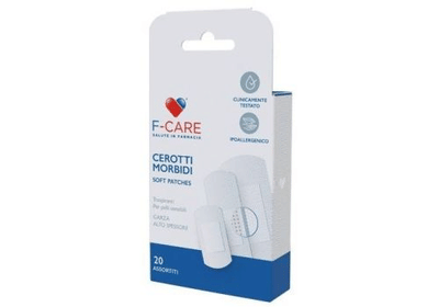 CEROTTI MORBIDI F-CARE MISURE ASSORTITE 20 PEZZI