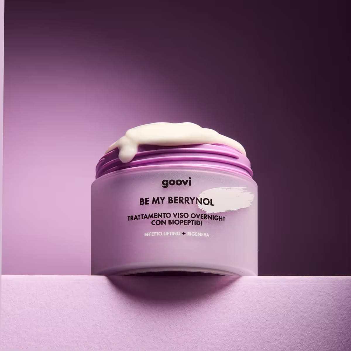 GOOVI TRATTAMENTO OVERNIGHT CON BIOPEPTIDI BE MY BERRYNOL 50 ML