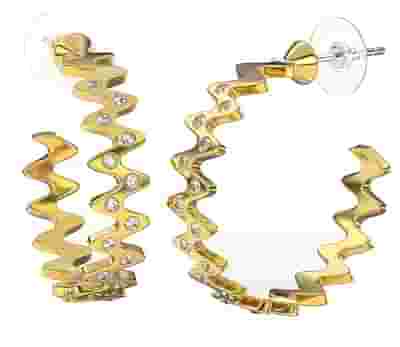 BJT369 ORECCHINO SARIEL GOLD PLATED